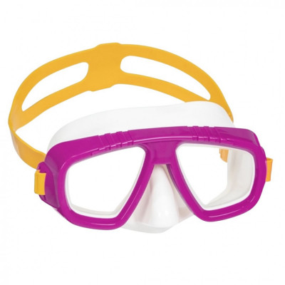 Ochelari de tip Masca pentru inot si scufundari, pentru copii, varsta 3+, culoare Roz FAVLine Selection foto