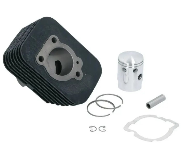 Set motor moped Piaggio Boss - Boxer - Ciao - Grillo - Si - Super Bravo 2T AC 50cc diametru 38.40 mm bolt 12