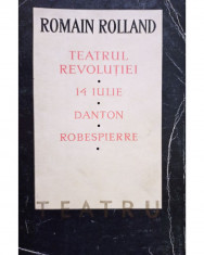 Romain Rolland - Teatrul Revolutiei foto