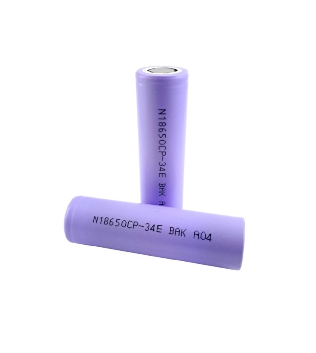 Acumulator Li-ion BAK N18650CP-34E, 3350mAh, 3.6V, Flat Top, 6.5A