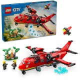 LEGO&reg; City - Avion de pompieri 60413, 478 piese