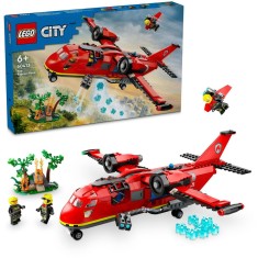 LEGO&reg; City - Avion de pompieri 60413, 478 piese