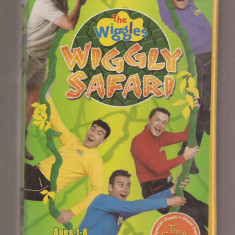 Casete video VHS - The Wiggles, Wiggly Safary - Special Guest Steve Irwin