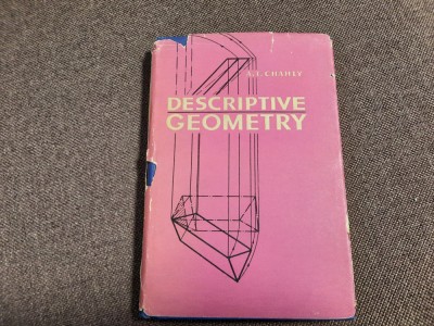 Descriptive geometry / Geometrie descriptivă A.T. Chahly foto