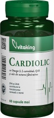 Complex Cardiolic pentru inima, 60 capsule moi, Vitaking