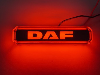 Lampa gabarit cu LOGO NEON Rosie FR0260 DAF foto