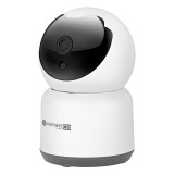 Camera Wi-fi Connect C20 Kruger&amp;amp;Matz, senzor RGB, 2 Mpx, 10 m, LED IR, detectare miscare, alarma, microfon, difuzor incorporat, Kruger&amp;Matz