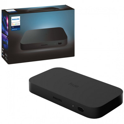 Sync Box Philips Hue HDMI, pentru sincronizare lumini, Wi-Fi, 4 porturi, foto