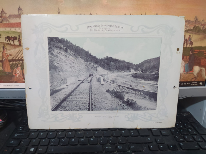 Calea ferată T&acirc;rgu Ocna Palanca, Linia &icirc;n defileu de la klm. 35+000, 1903, 201