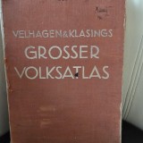 Grosser Volksatlas, das Jubil&auml;umswerk des Verlages zu seinem hundertj&auml;hrigen Bestehen, erweiterte Ausgabe