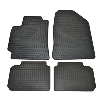 Set covorase auto din cauciuc Hyundai Elantra 6 2015-2020, presuri BestAutoVest, negre, 4 buc. foto