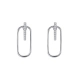 Cumpara ieftin Cercei argint 925, JW1832, model geometric, placati cu rodiu