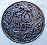 7.987 POLONIA 50 GROSZY 1923, Europa, Nichel