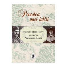 Povestea unei iubiri. Jurnalul Ellei Filitti adnotat de Principele Carol (22 iunie 1915-22 decembrie 1916) - Paperback brosat - Ella Filitti - Corint