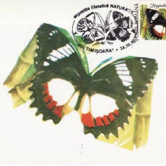 C4086 - Romania 1991 - Fluturi carte postala maxima