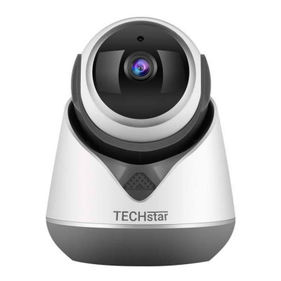 Camera Supraveghere Techstar&amp;reg; CR-19Y, Full HD, Night Vision, Detectare Miscare, MicroSD Card, Conexiune Hotspot Wireless, Port LAN foto