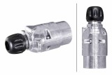 Fisa remorca 7 pini 12V 25A DIN ISO 1724 N-Type, aluminiu, contact surub, DAF MAN Mercedes Scania Volvo Case IH, OE DAF 867529 MAN 81254350175 Hella