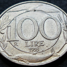 Moneda 100 LIRE - ITALIA, anul 1993 * cod 4898 = excelenta