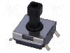 Microintrerupator, 6x6mm, OFF-(ON), SPST-NO, OMRON OCB - B3FS-1050 foto