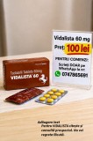 Vidalista 60 mg Tadalafil - Pastile pentru Potenta Masculina, Erectii Ferme, Durata Lunga 36h, Barbati