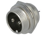 Soclu Microfon 2-Pin Montare Panou