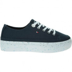 Tenisi Femei Tommy Hilfiger Glitter Flatform FW0FW04693DW5 foto