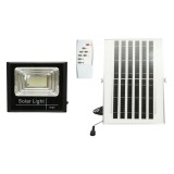 Proiector LED 100W, 6500K cu panou solar 8W, baterie LiFePO4 6000mAh si telecomanda IP67 Breckner Germany