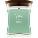 Woodwick Ethereal Haze lum&acirc;nare parfumată cu fitil din lemn 275 g
