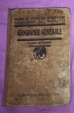 G&eacute;ographie g&eacute;n&eacute;rale / L. Gallou&eacute;dec... F. Maurette 1928