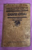 G&eacute;ographie g&eacute;n&eacute;rale / L. Gallou&eacute;dec... F. Maurette 1928