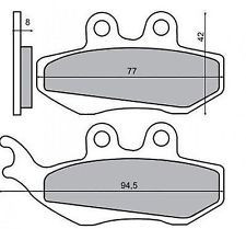 Placute frana Piaggio Hexagon LX 125/Skipper Cod Produs: MX_NEW 225100360RM foto