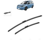 Cumpara ieftin Set 2 Stergatoare Volkswagen CADDY IV Box Body/MPV (SAA, SAH) 2015-2020, parbriz, Bosch Aerotwin