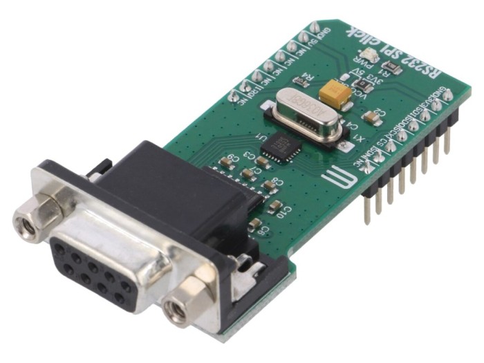 RS232 SPI Transceiver Click Board
