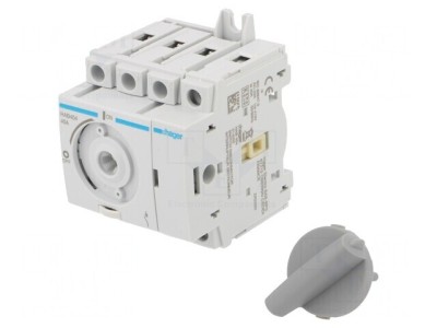 Separator-&amp;Icirc;ntrerupător 4P 40A 415V pentru Şină DIN HAB foto