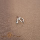 Piercing Spiralat Titan cu Bile Mici cu Filet