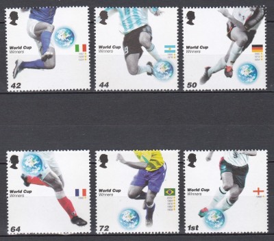 Marea Britanie 2006 - C&amp;acirc;știgătorii Cupei Mondiale, MNH foto