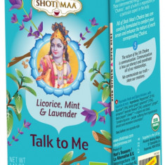 Ceai Shoti Maa Chakras Talk to Me-Lemn Dulce Menta si Lavanda Bio 16dz