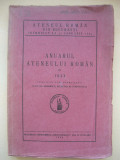 ANUARUL ATENEULUI ROMAN - 1933