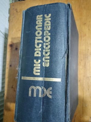 Mic dictionar enciclopedic foto