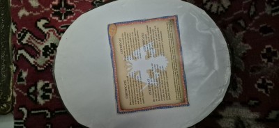 vand doua icoane cu documente de origine foto