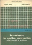 Introducere in analiza matematica prin exercitii si probleme