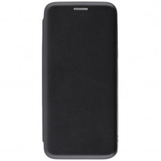 Husa Flip Cover Magnetic Pentru Samsung Galaxy S9 Plus, Negru