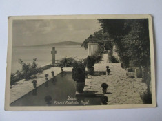 Cadrilater/Balcic(Caliacra)-Parcul palatului regal,carte postala foto 1939 foto