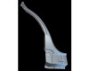 Segment reparatie aripa spate spate LAND ROVER FREELANDER (FA), 11.2006-11.2014, partea dreapta, spre fata; metal galvanizat,