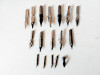 Lot 16 Penite Vechi Toc Scris: Flaro, Berlin, Sibiu, Resisto - Penite Stilou, Penite Vechi pt Toc, Marci Diverse
