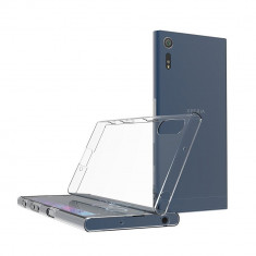 Husa SONY Xperia XZ Premium - Luxury Slim Case TSS, Transparent foto