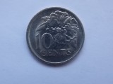 10 CENTS 1980 TRINIDAD TOBAGO