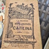 DESPRE CONJURATIA LUI CATILINA - C.C. SALLUSTIUS