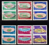 A11 TX10 5 - 1979 - Preolimpiada de vara Moscova - perechi de doua timbre, Sport, Nestampilat