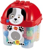 ECOIFFIER ABRICK SET CONSTRUCTIE CATELUS 50 PIESE SuperHeroes ToysZone, Simba